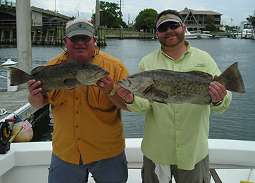 Wrightsville Beach Grouper Fishing